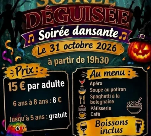 Soirée dansante Halloween