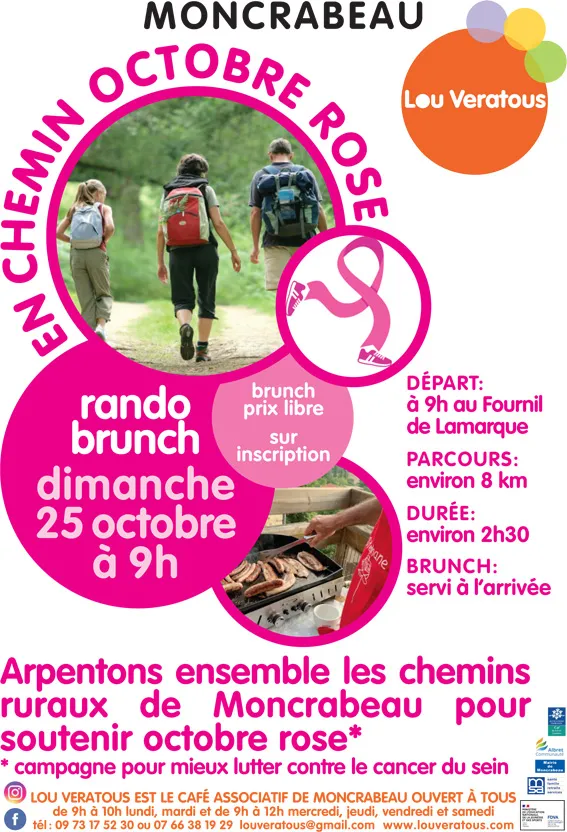Octobre Rose à Moncrabeau - Crédit: Lou Veratous | CC BY-NC-ND 4.0