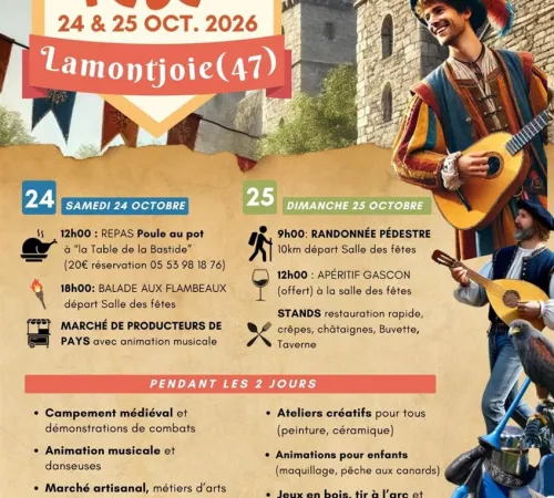 Bastides en fête - Bastide de Lamontjoie