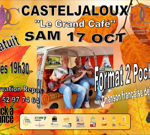 Concert gratuit : Format 2 poches