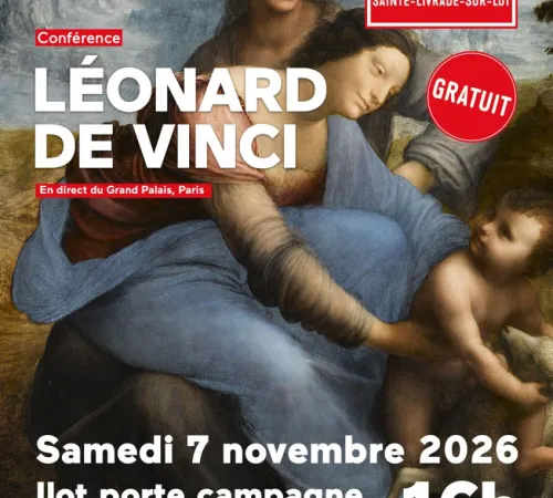 Conférence Histoires d'Art en direct, Léonard de Vinci