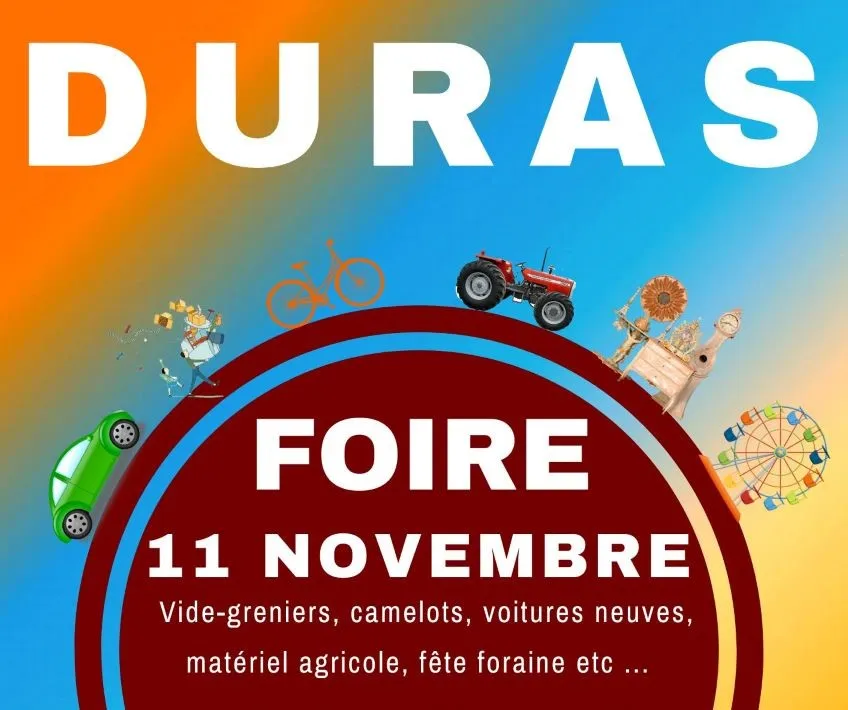 Foire du 11 novembre ... - Crédit: Info-tourisme Duras | CC BY-NC-ND 4.0