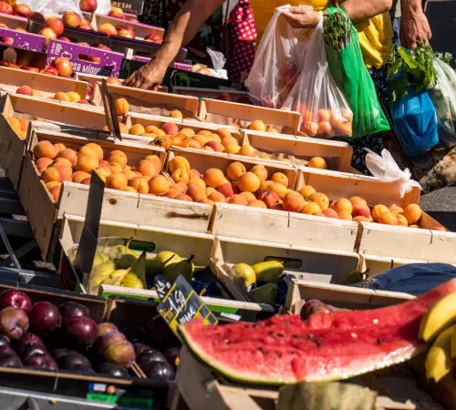 Marché traditionnel de Saint-Sylvestre-sur-Lot