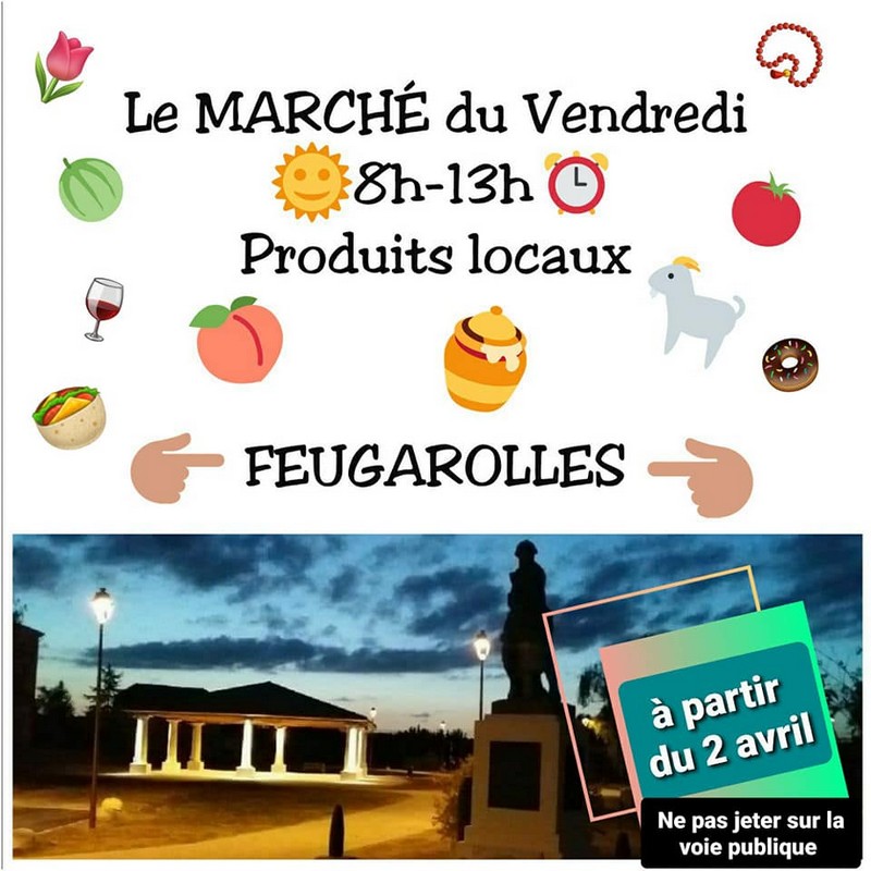 Marché traditionnel d ... - Crédit: Mairie Feugarolles | CC BY-NC-ND 4.0