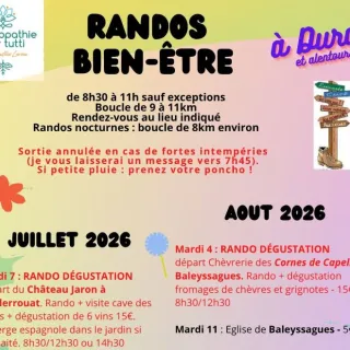 Rando marche sportive autour de Duras