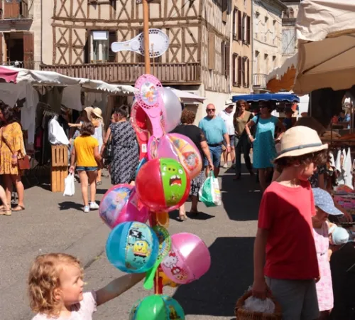 Marché traditionnel de Nérac