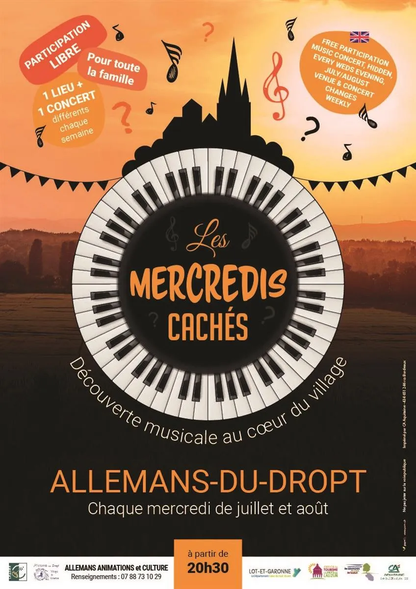 Les Mercredis Cachés - Crédit: ©allemans-animations-culture | CC BY-NC-ND 4.0