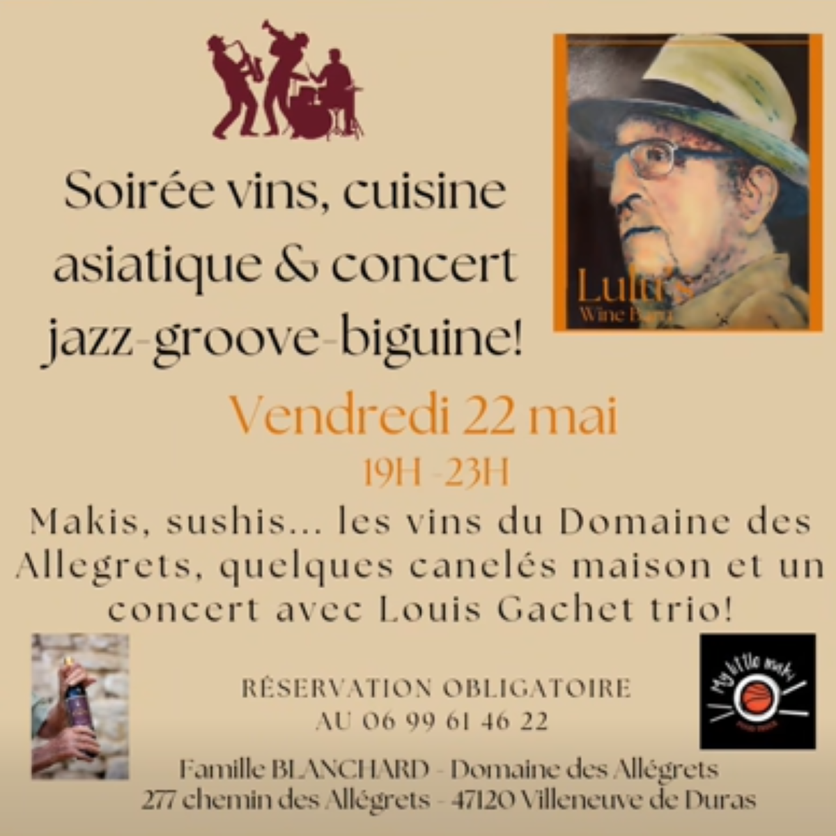 Soirée vins charcuterie et fromage au Domaine  ...