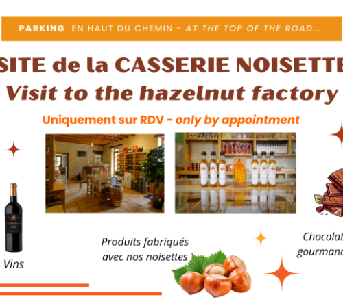 Visite et dégustation de la casserie à la Grave Béchade