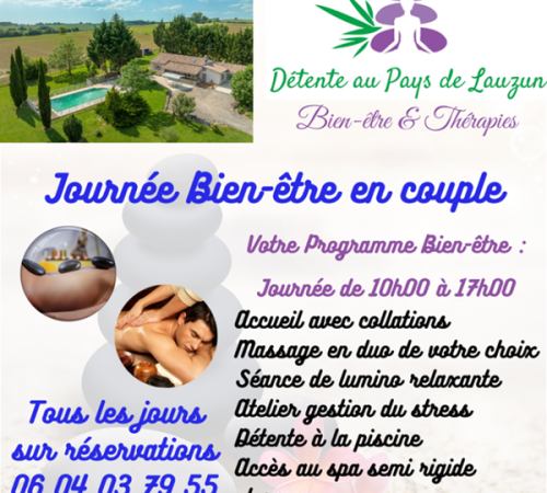 Journée bien-être en couple