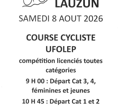 Course cycliste