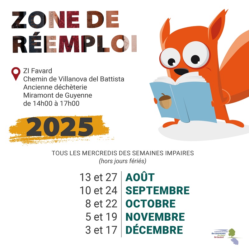 Zone de réemploi