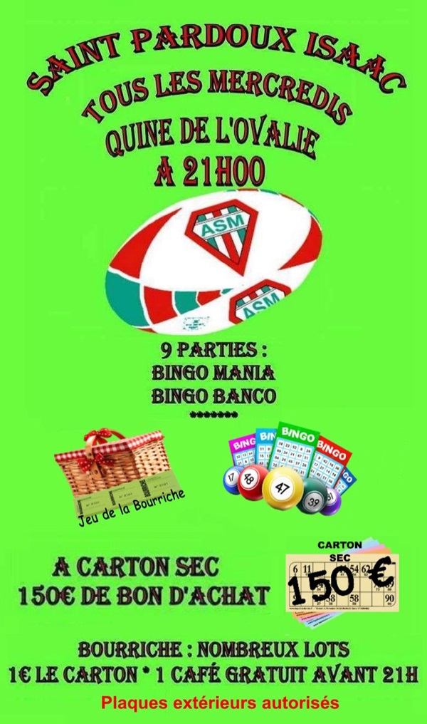 Loto des supporters de l'ASM XV