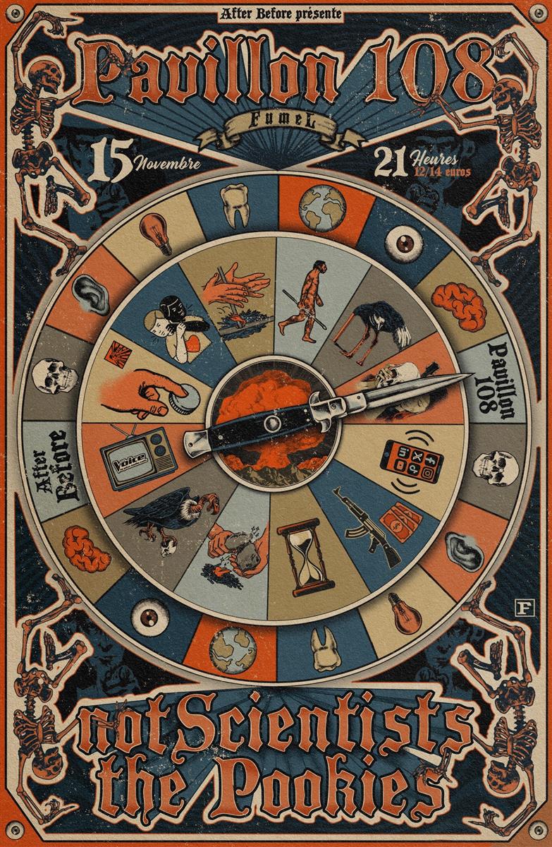 Soirée concert au Pavillon 108 - Not Scientist ...