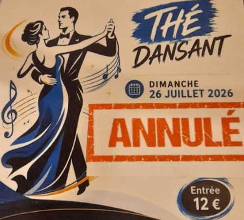 ANNULÉ - Thé dansant