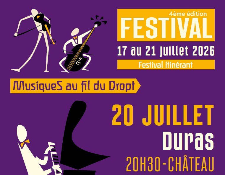 Festival "Musiques au fil du Dropt" Mozart s'i ...