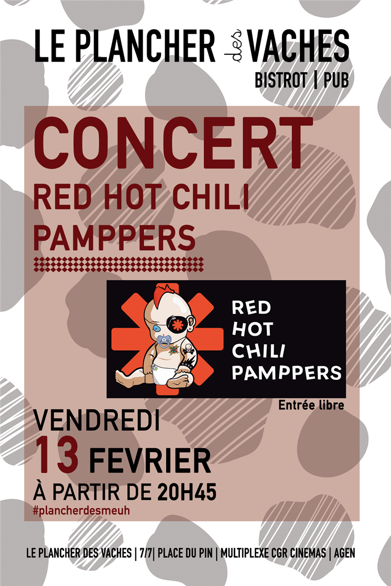 Concert Rock’: Red Hot Chili Pampers