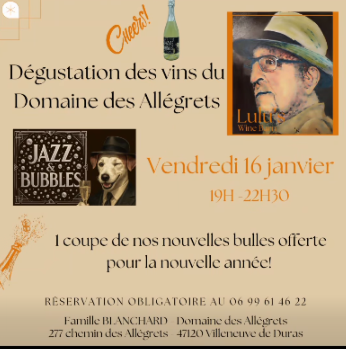 Soirée vins charcuterie et fromage au Domaine  ...