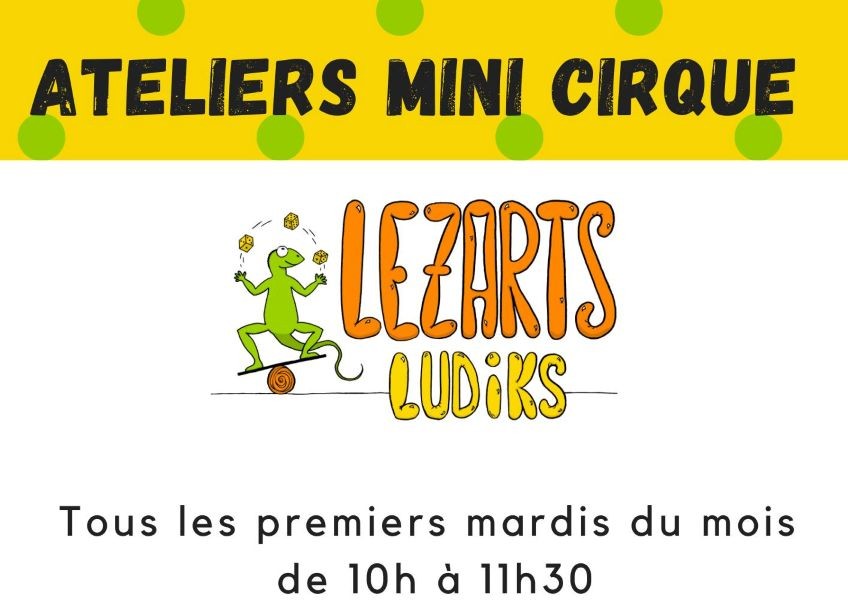 Atelier de cirque avec Lezarts Ludiks pour les ...