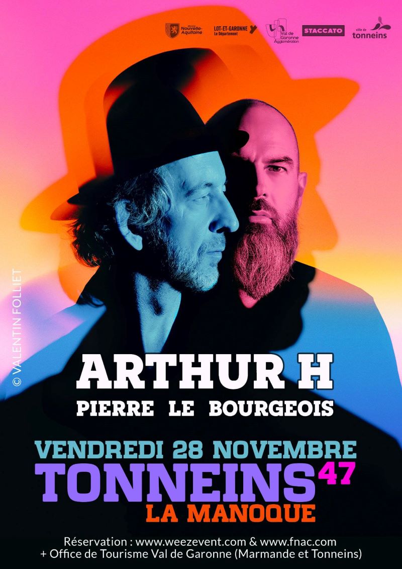 ARTHUR H et Pierre Le Bourgeois en Concert