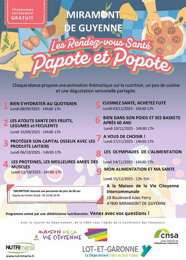 Les Rendez-vous Santé - Papote et Popote : À v ...