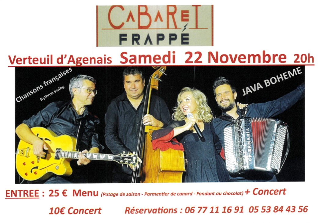 Soirée chansons françaises