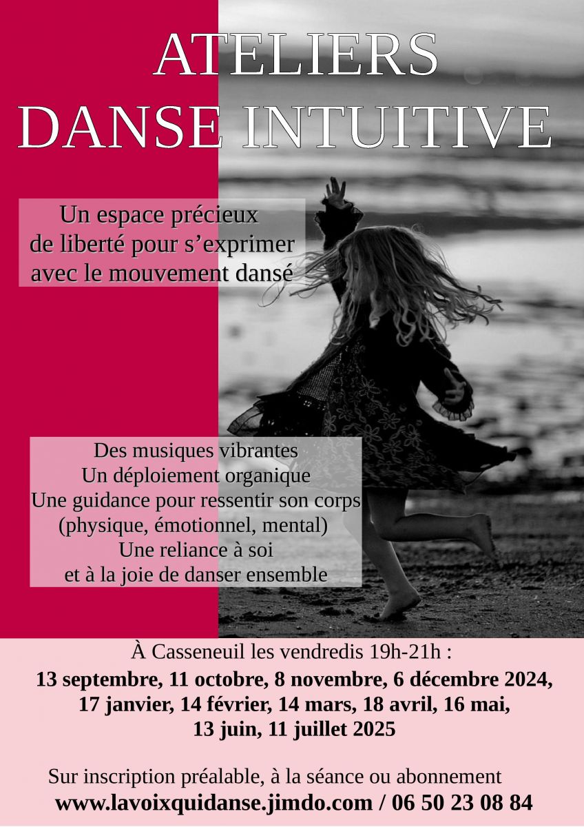 Ateliers de Danse intuitive