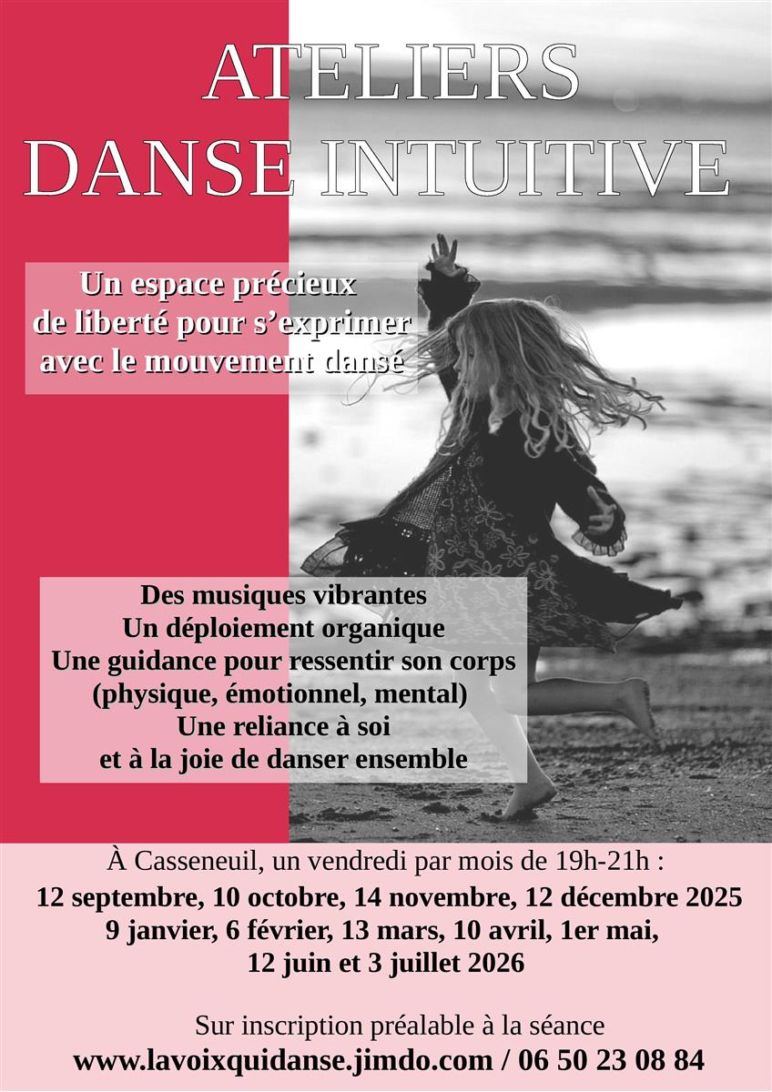 Atelier de danse intuitive