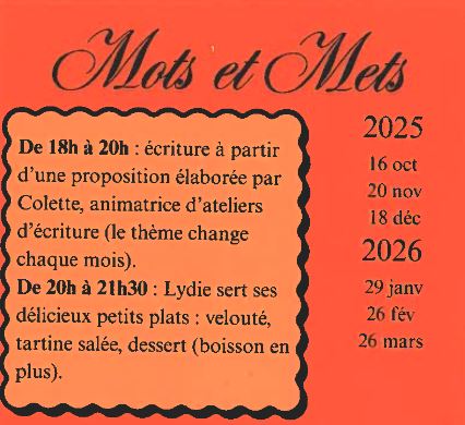 Mots et Mets