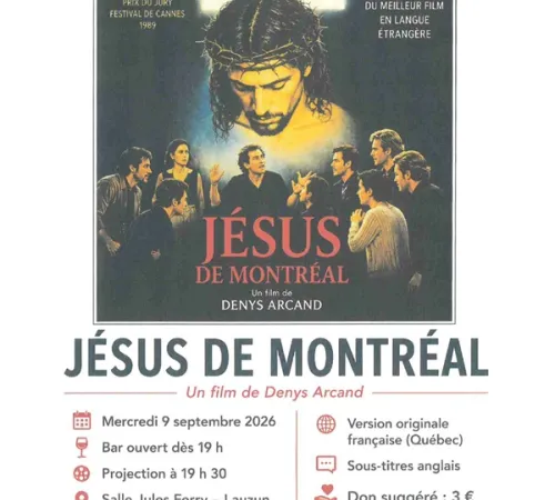Soirée cinéma - Jésus de Montréal
