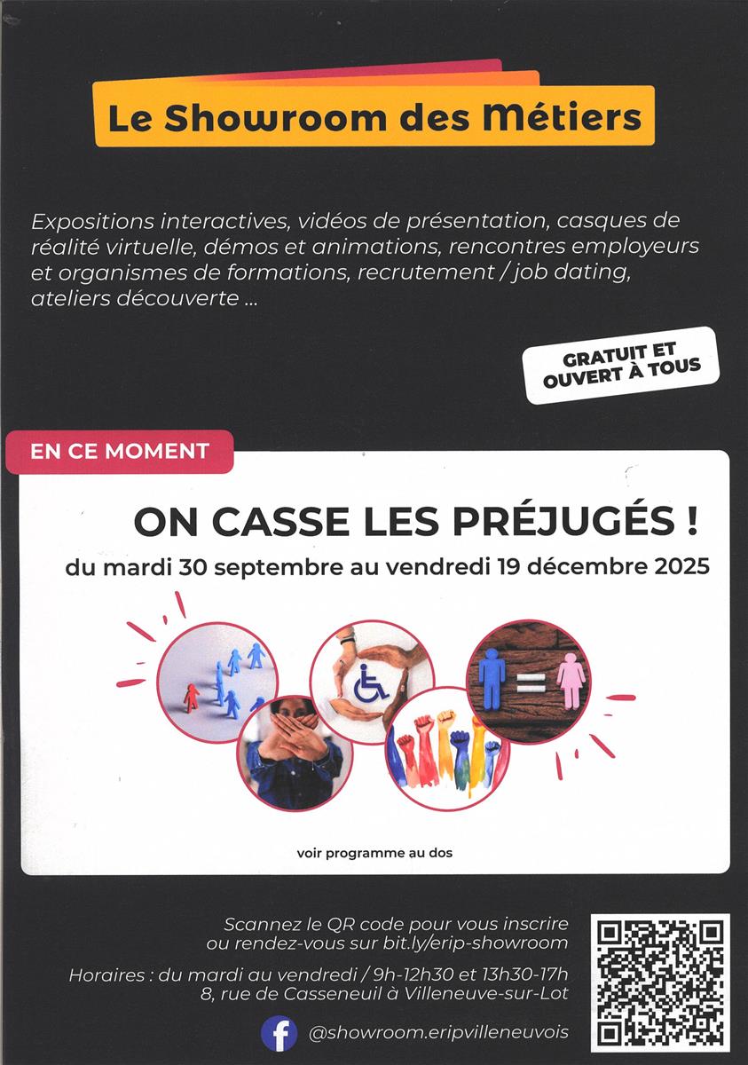 Le Showroom des Métiers - Entreprendre avec audace