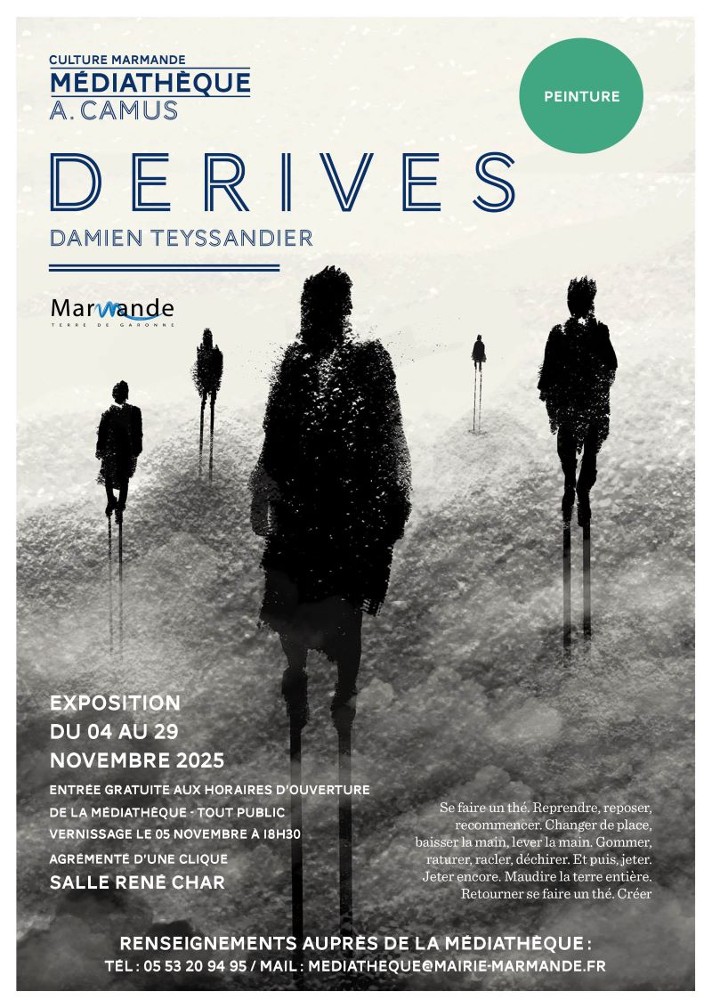 Exposition « DERIVES» - Médiathèque A. Camus