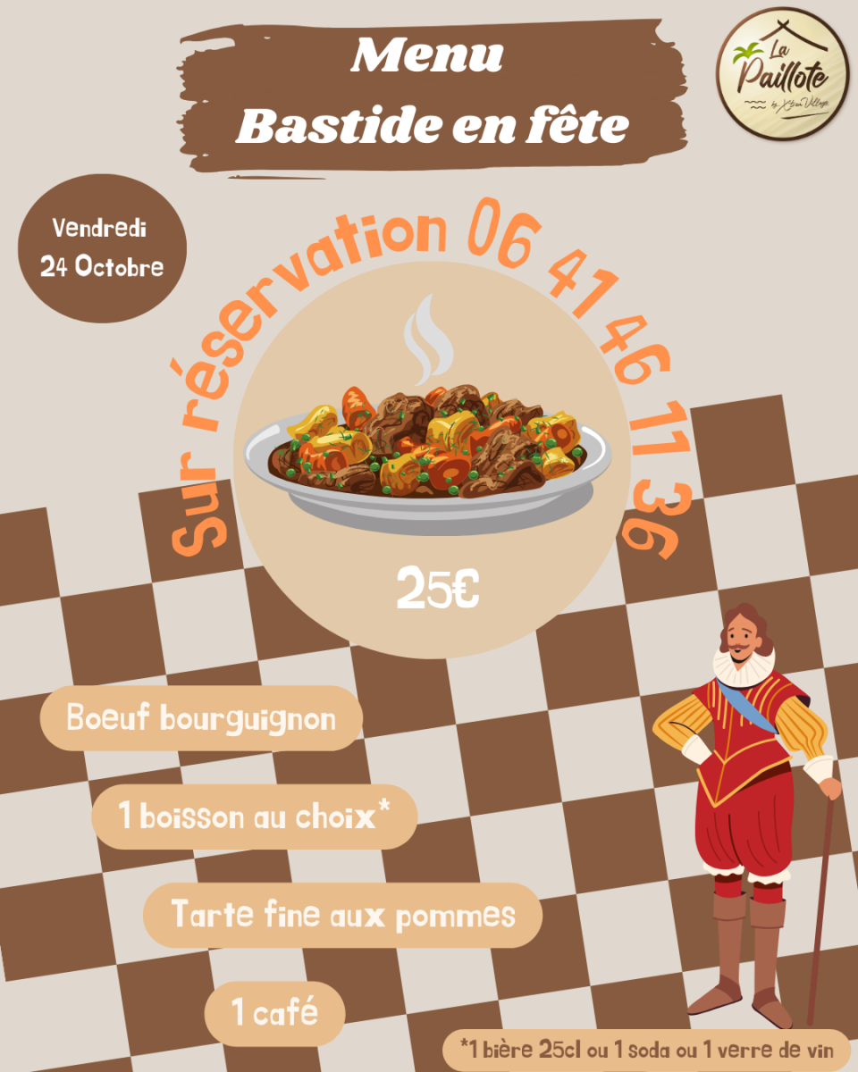 Bastide en fête à la paillote