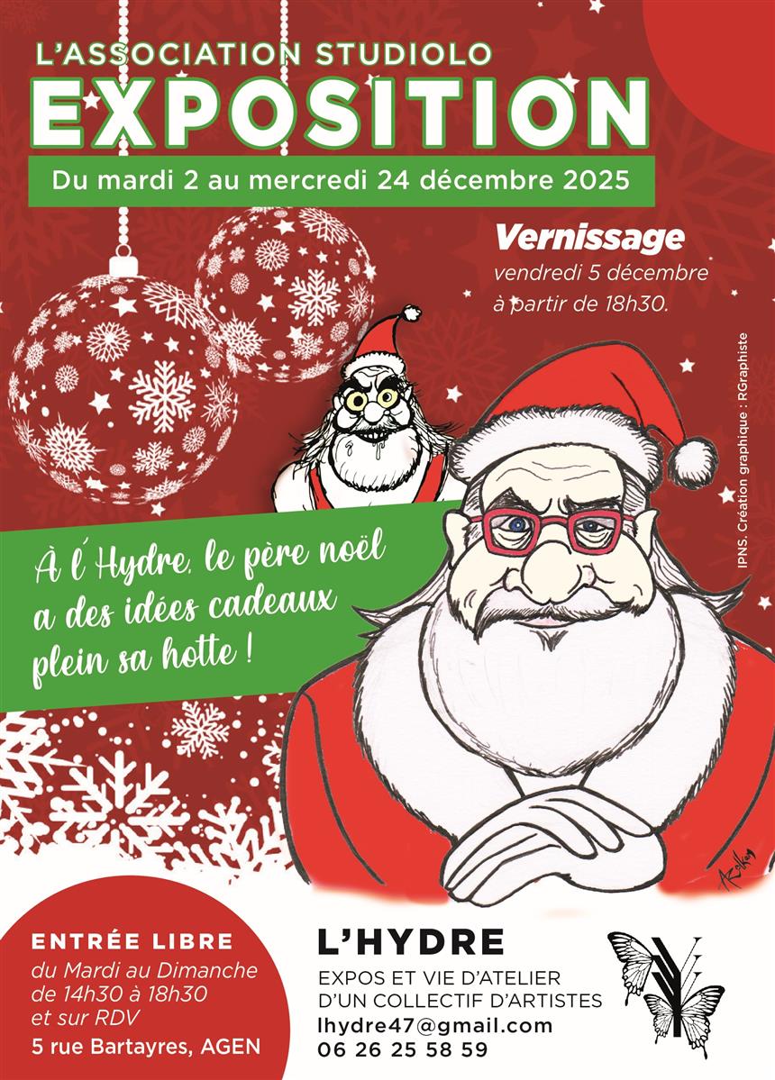 A L’Hydre, le Père Noël a des idées cadeaux pl ...