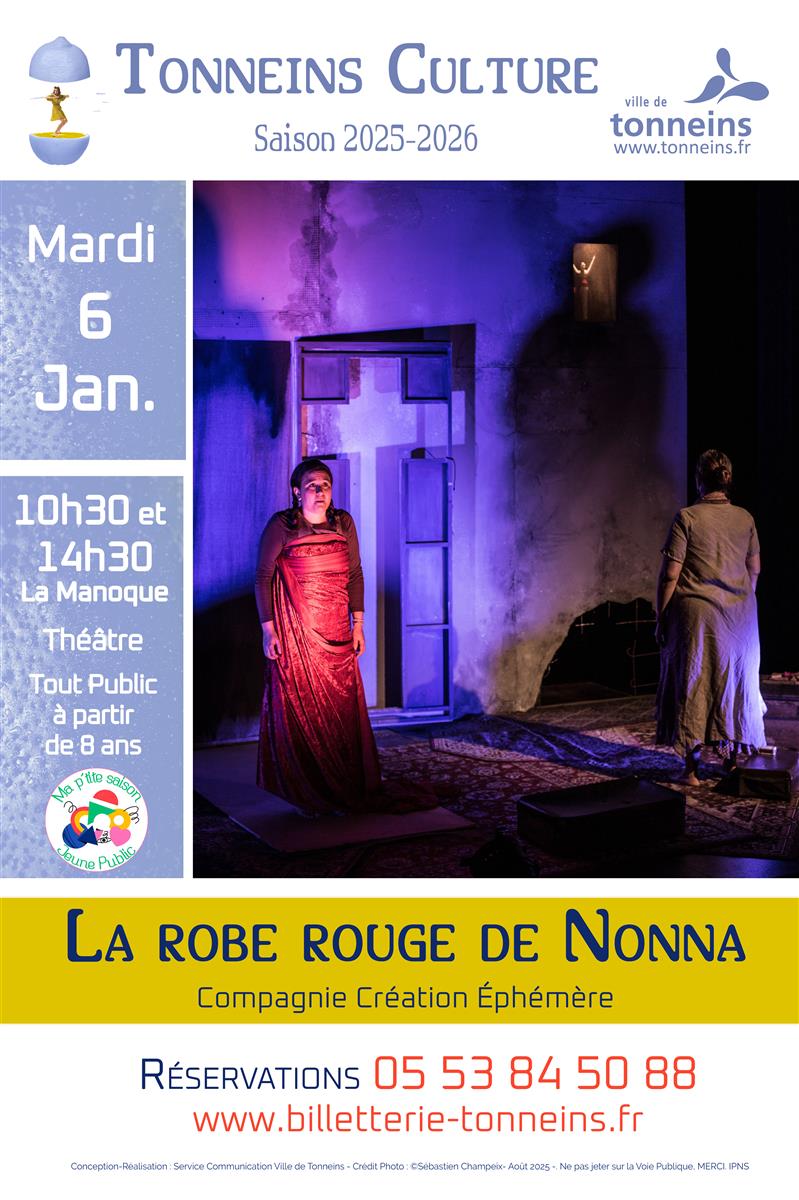 Théâtre - "La robe rouge de Nonna"
