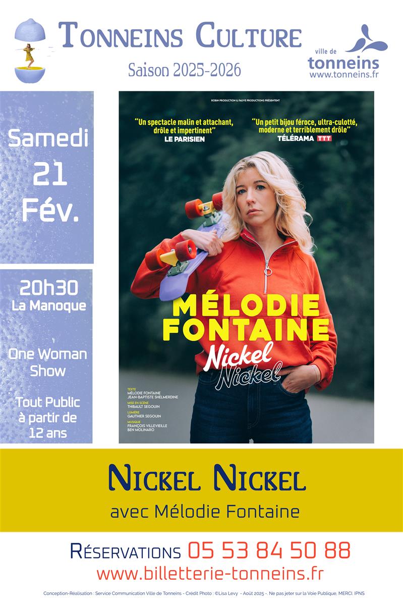 One Woman Show- "Nickel Nickel" avec Mélodie F ...