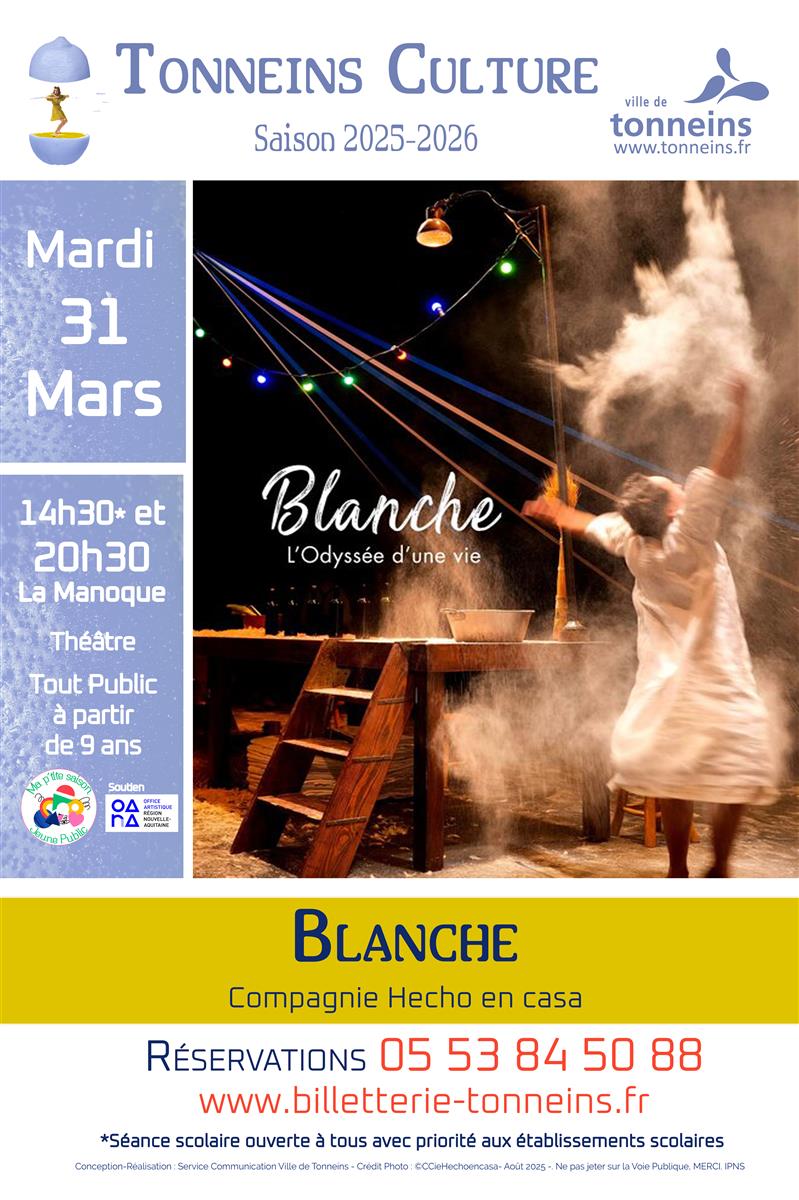 Théâtre - "Blanche"