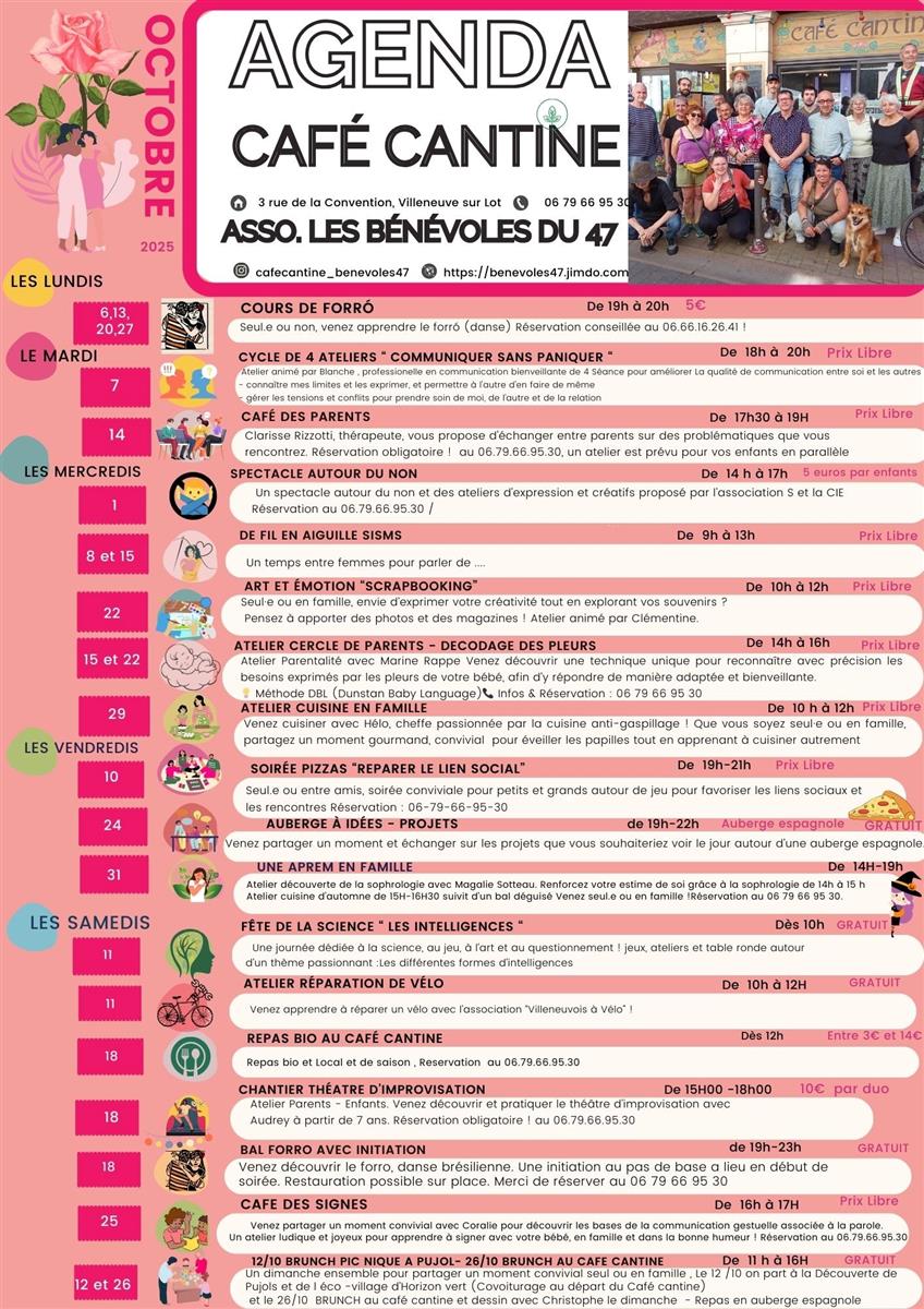 Atelier cuisine en famille