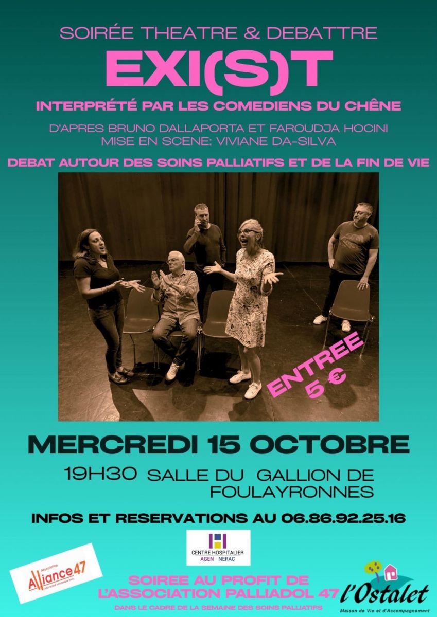 EXI(S)T - Soirée Théâtre - Débat sur les soins ...