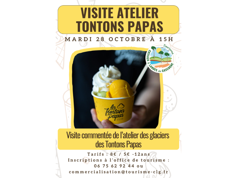 Visite de l'atelier des Tontons Papas
