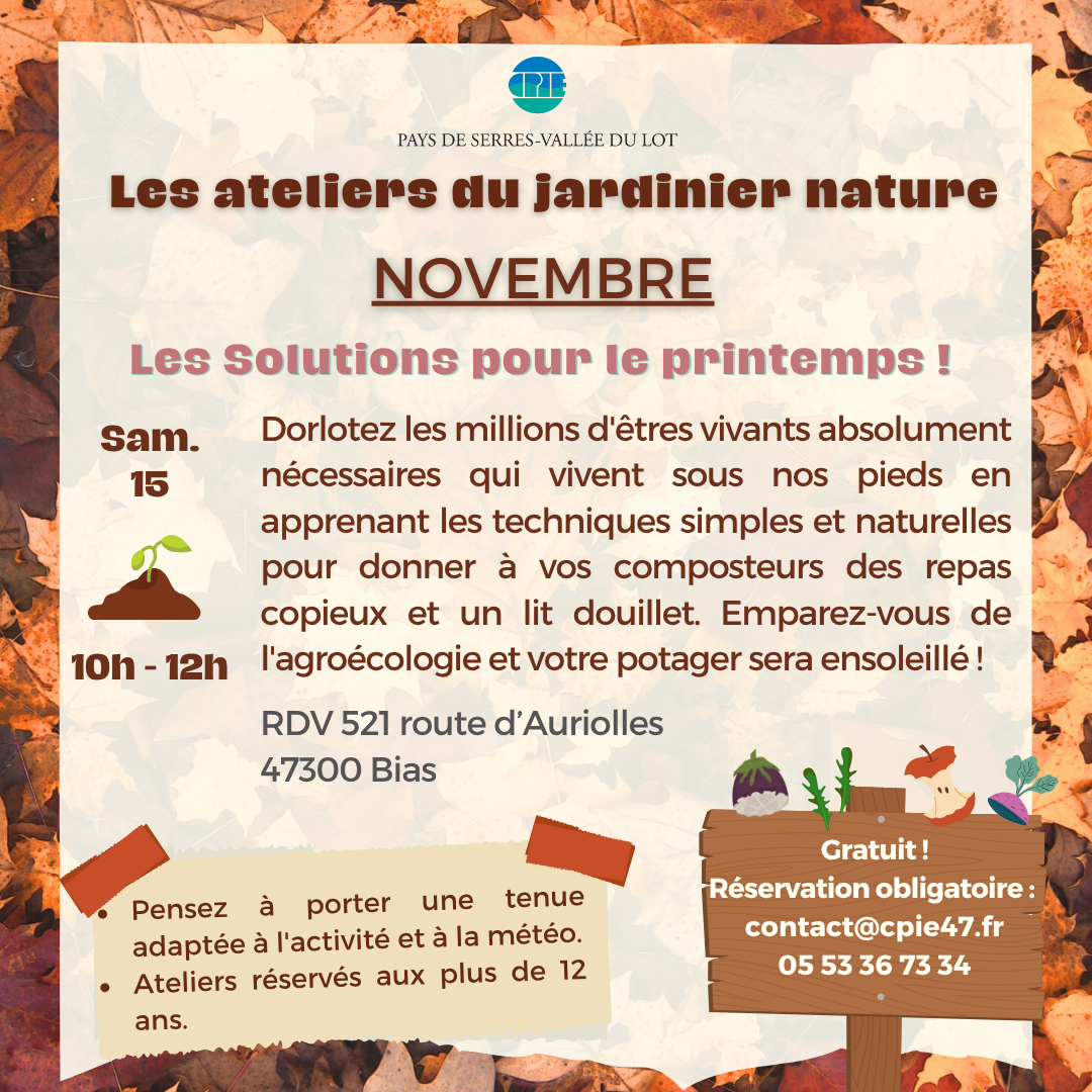 Les solutions pour le printemps !