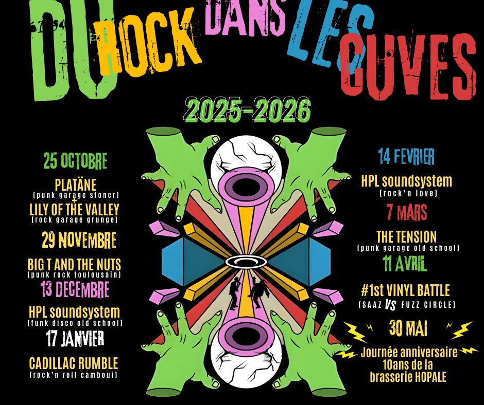 Du Rock dans les cuves - Journée anniversaire  ...
