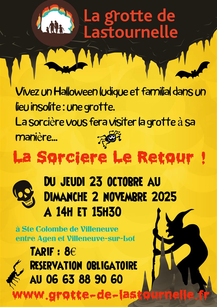 Halloween dans la Grotte de Lastournelle