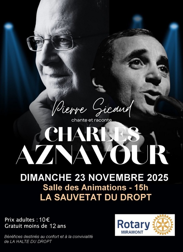 Pierre Sicaud chante Charles Aznavour
