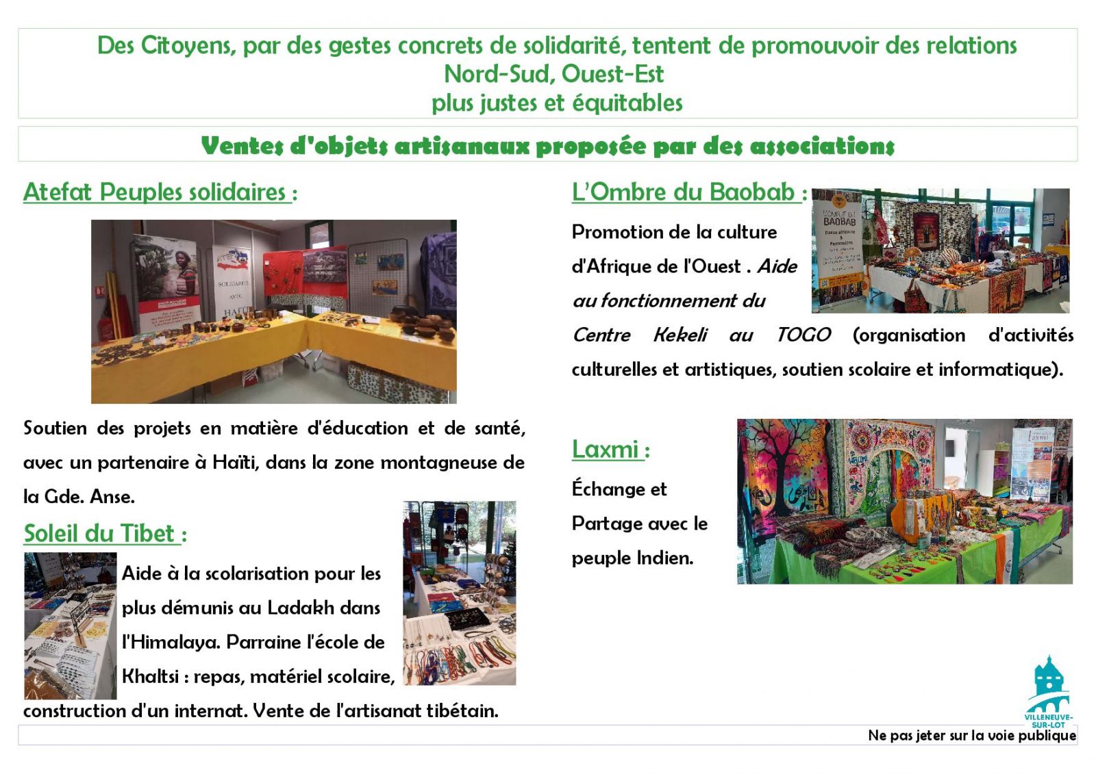 Marché Solidaire de Noël