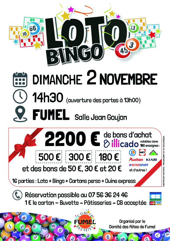 LOTO 02/11 - Comité des fêtes de Fumel