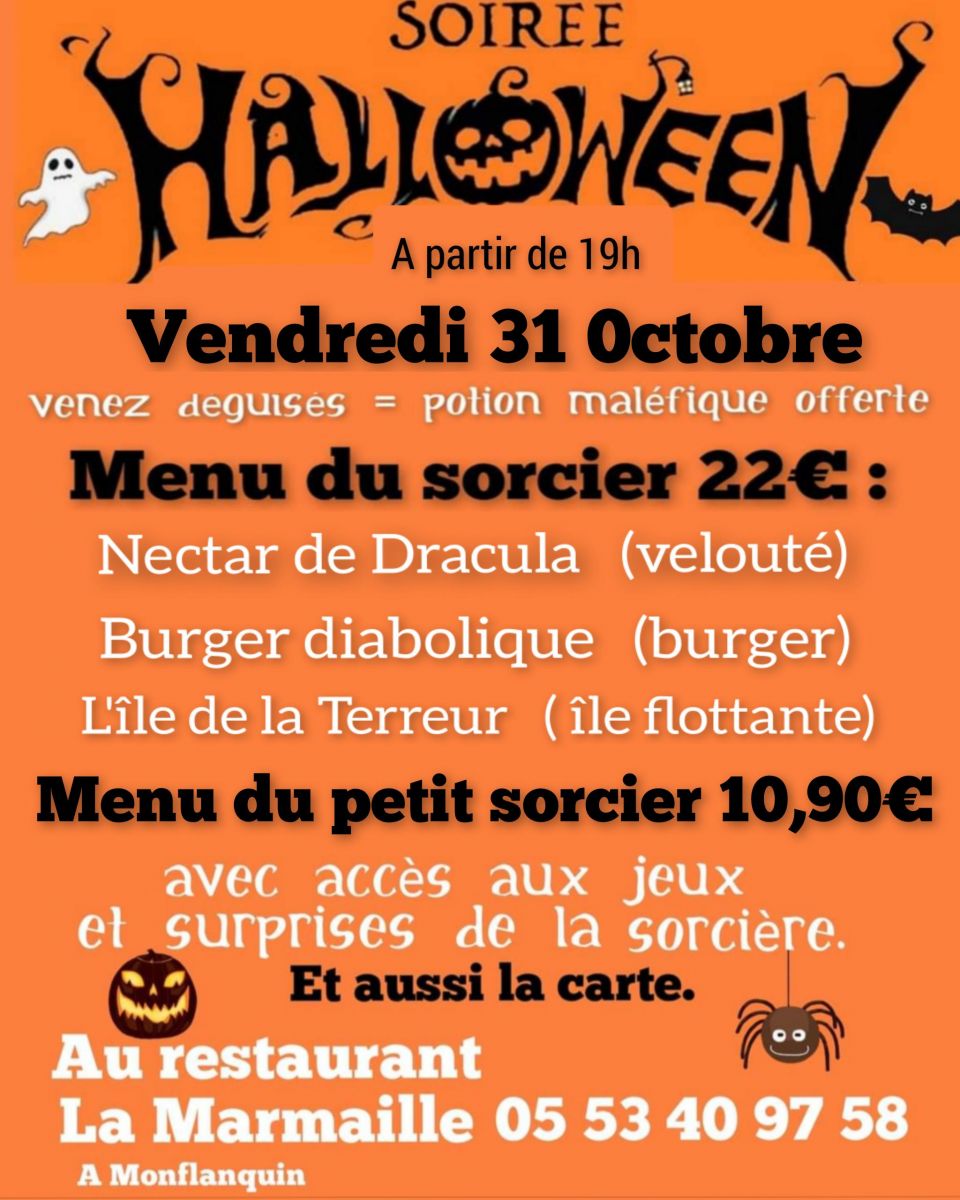 Soirée Halloween