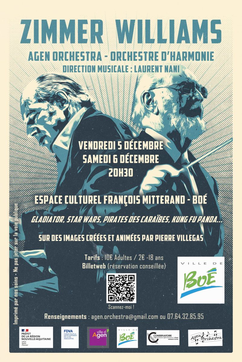 Concert animé : AGEN ORCHESTRA joue Hans ZIMME ...