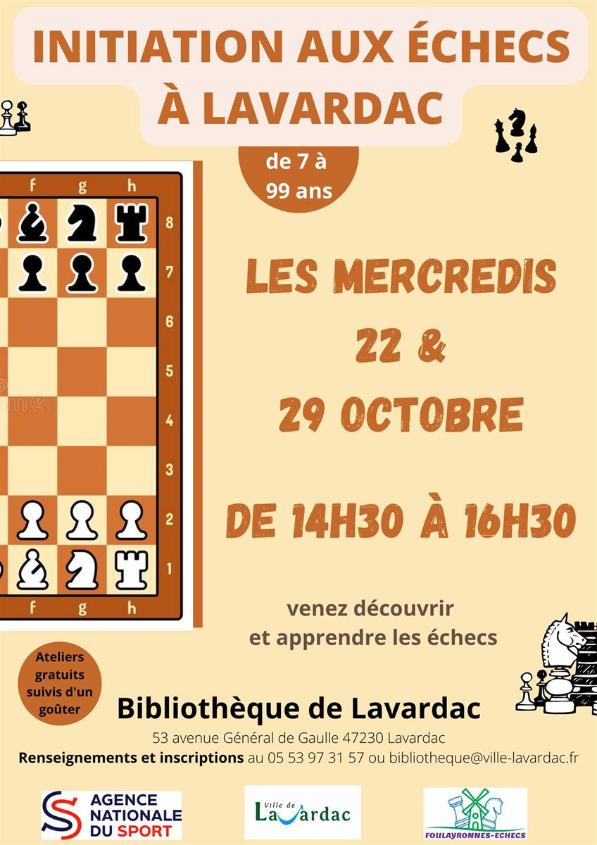 Initiation aux échecs