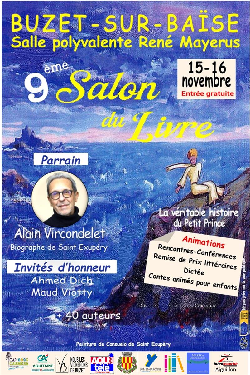 9e Salon du livre de Buzet-sur-Baïse